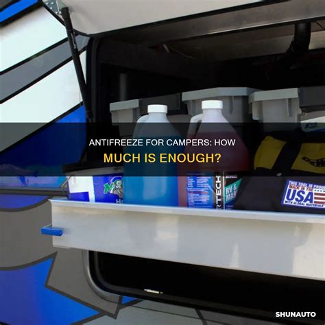 Antifreeze For Campers: How Much Is Enough? | ShunAuto
