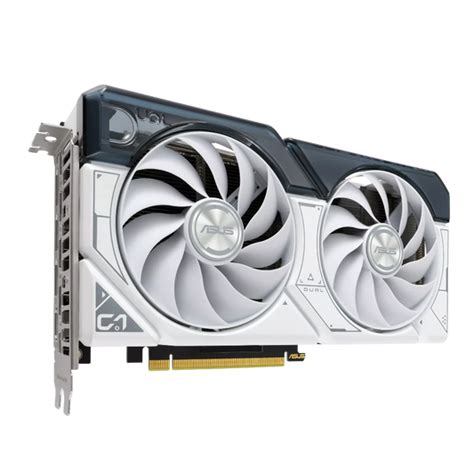 Buy ASUS Dual Nvidia GeForce RTX 4060 OC White Edition 8GB | EliteHubs.com