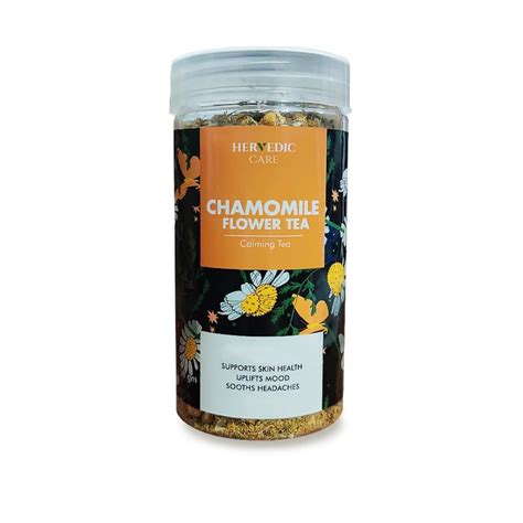 HERVEDIC CARE- Calming Chamomile Tea|50gm Loose tea|pure & Natural ...