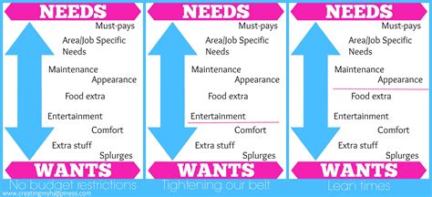 Wants Vs Needs Examples