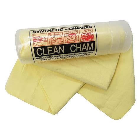 Synthetic-Chamois Cleaning Towel + Storage Case - Super Absorbent ...