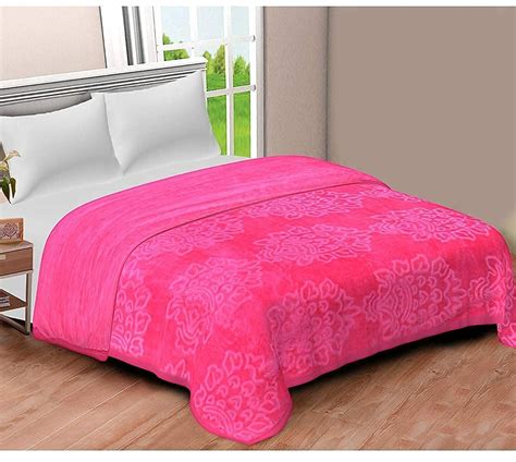 Buy LOVEPURE 3D Printed Micro Fiber Double Bed All Season Mink Blanket ...