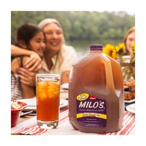 Buy Milo's Extra Sweet Iced Tea Gallons, Fresh Brewed Refrigerated Tea ...