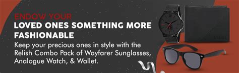 Buy Relish Birthday Gift Box for Mens, Husband, Brother | Watch, Wallet ...