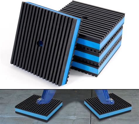 Amazon.com: LBG Products Anti Vibration Pads,2" X 2" X 7/8" Heavy Duty ...