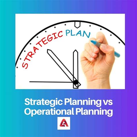 Strategic Plan vs Operational Plan 的图像结果