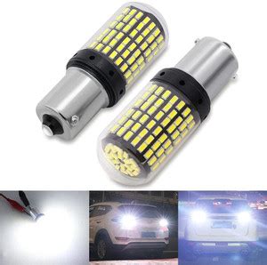 Cloudsale 144SMD BA15S P21 White Parking Light Car LED (12 V, 20 W ...