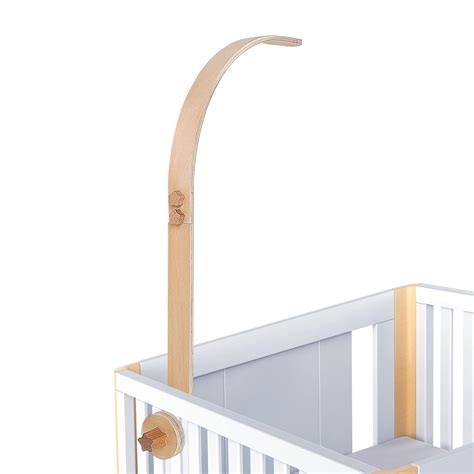 Amazon.com : Baby Crib Mobile Arm, Wooden Mobile Arm for Crib Wooden ...