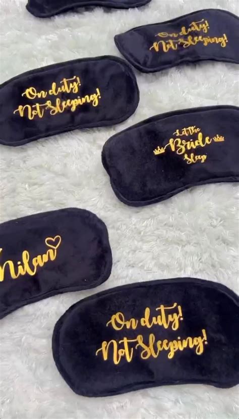 Customised Eye Mask (single) – Bliss Bloss