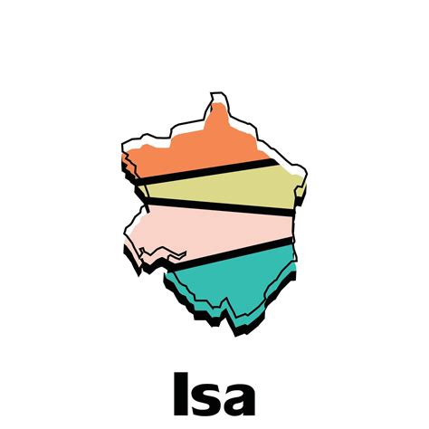 Isa map. Blank vector map of the Country. Borders of Japan for your infographic. Vector ...