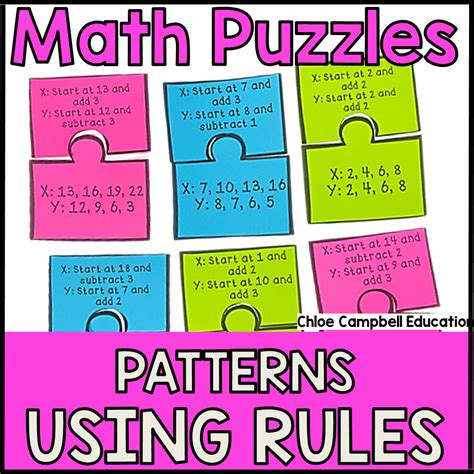 Numeric Pattern Activities 的图像结果