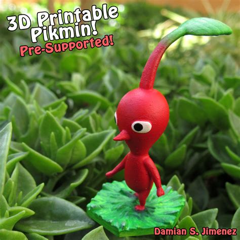 Red Pikmin 3D model | CGTrader
