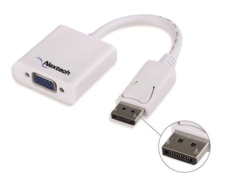 Nextech DP To VGA Female Computer Adapter NA25 – BROOT COMPUSOFT LLP