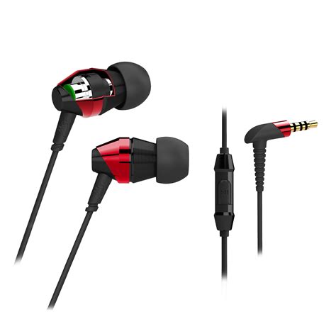 MEE Audio M-Duo Dual Dynamic Driver in-Ear Headphone with Inline ...