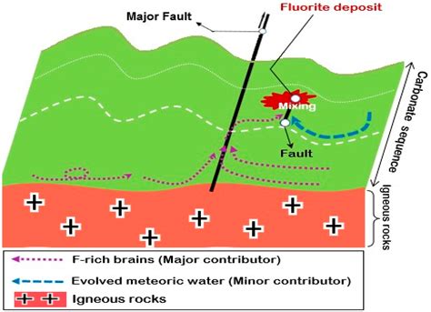 Fluid Inclusions and REE Geochemistry of White and Purple Fluorite ...
