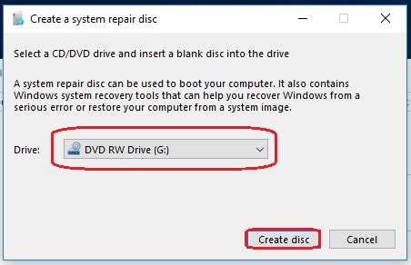 Image result for Create a System Recovery USB