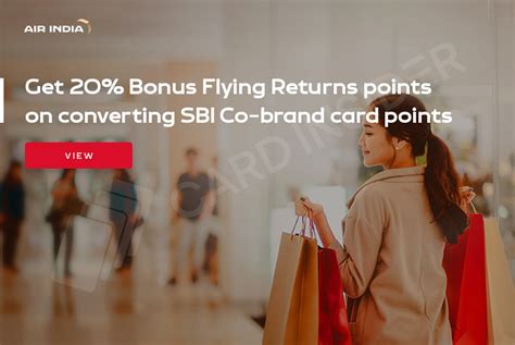 Earn 20% Bonus Flying Returns Points with SBI Co-Branded Credit Card