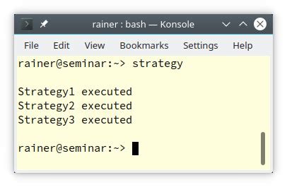 Strategy Pattern C 的图像结果