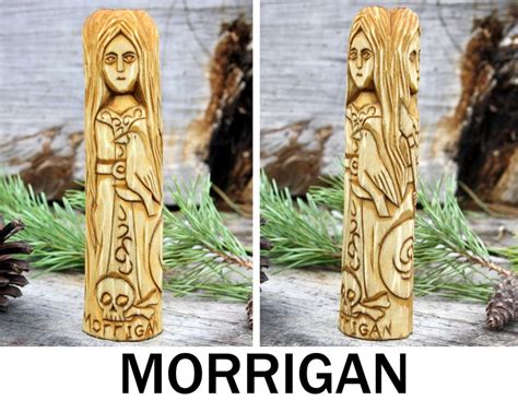 MORRIGAN BRIGHIT and DOMNU. Celtic Goddesses. Wiccan, Wicca, Altar ...