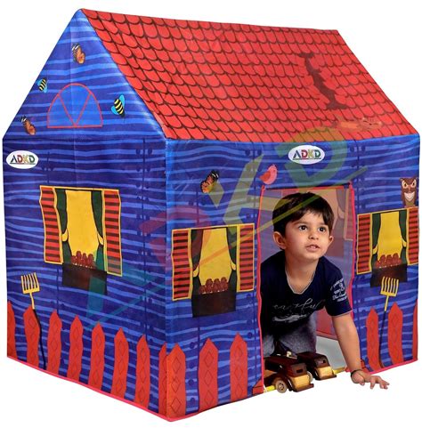 Buy ADKD Hut Type Play Tent House for Kids 3 Yrs&Above Water Repellent ...