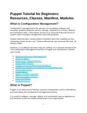 Image result for Puppet Tutorial