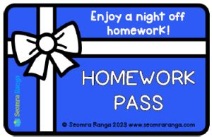 Image result for Homework Passes
