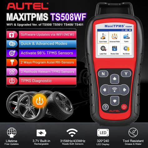 Autel MaxiTPMS TS508 - Advanced TPMS Diagnostic Tool Philippines | Ubuy