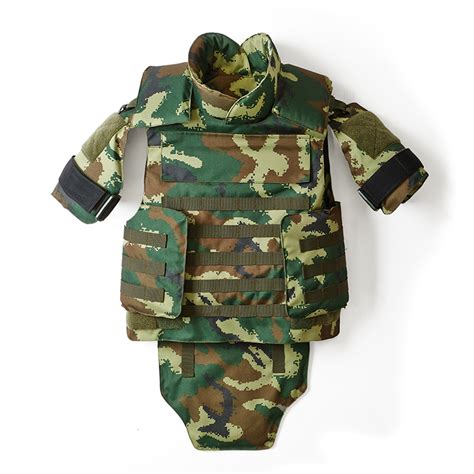 武警迷彩全防款战术防弹衣