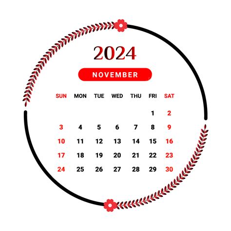 Calendario De Noviembre 2025