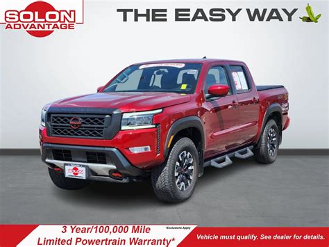 2023 Nissan® Frontier Crew Cab 4x4 PRO-4X Auto *Ltd Avail* at Dave Solon Nissan