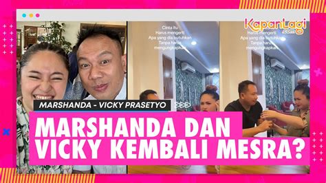 Heboh Dinilai Mesra, Berikut Fakta-Fakta Hubungan Marshanda dan Vicky ...
