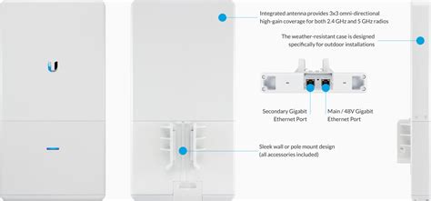 Ubiquiti Networks UniFi UAP-AC-3 Enterprise WiFi System 3-Pack يوني فاي ...