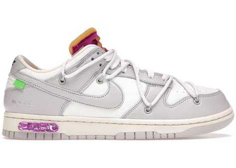 OFF-WHITE X NIKE DUNK LOW 'LOT 03 OF 50'