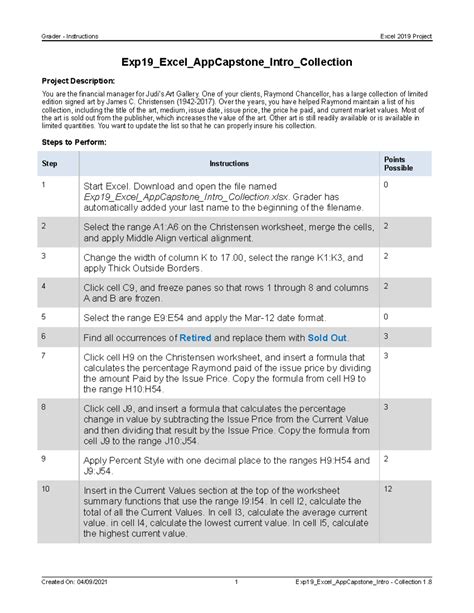 Image result for Excel Capstone Collection