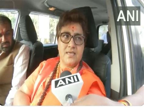 "They have fear of losing...," Sadhvi Pragya on Congress' allegation of ...