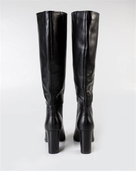 Hazel Knee High Leather Boot - Poetry Clothing Store