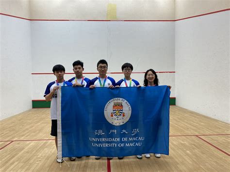 【Sports Teams】UM Squash Team captured a Bronze Medal of the Novice’s ...