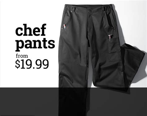 Solid Chef Pants | Chef Solid Pants | Chef Apparel | ChefUniforms.com