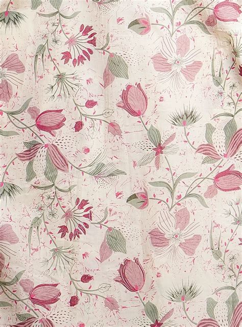 Cream Floral Printed Full Sleeves shirt