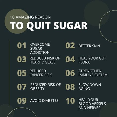 10 Compelling Reasons to Quit Sugar