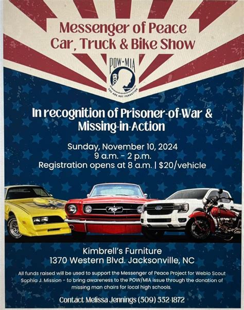 Messenger of Peace, Car, Truck & Bike show. , Kimbrell's of ...