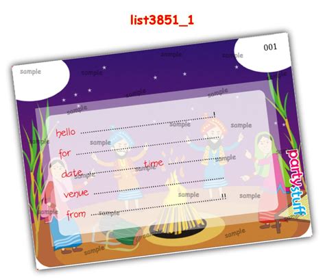 Theme Lohri Designs - PartyStuff