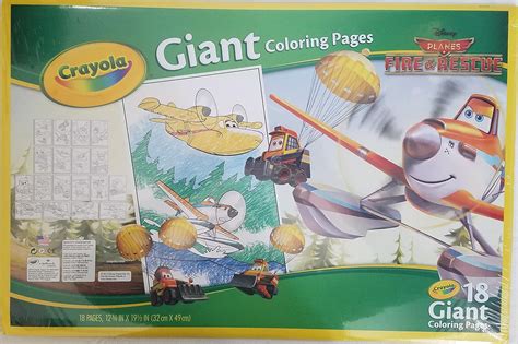 Disney Planes Giant Coloring Pages by Crayola India | Ubuy