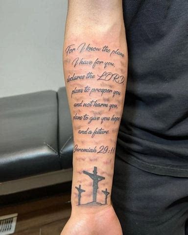 12 Placements for Bible Verse Tattoos for Men: Faith & Purpose. – Men ...