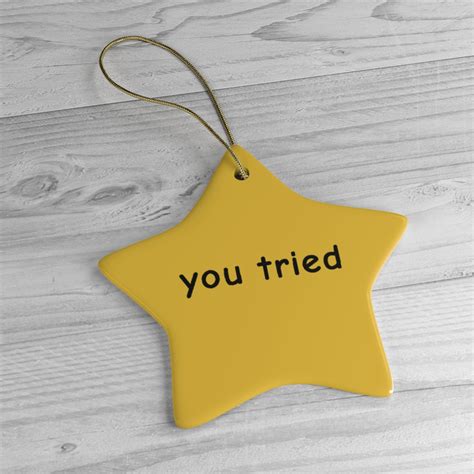 You Tried Gold Star