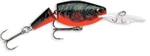 Rapala Jointed Shad Rap 07 Fishing Lure, 2.75-inch, Red Crawdad ...