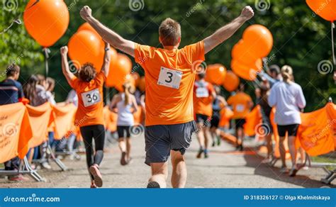 Image result for Runner Crossing Finish Line