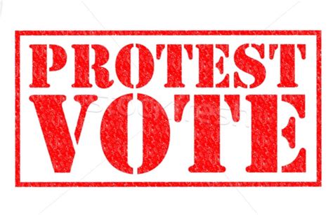 Protest Vote 的图像结果