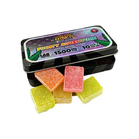 THC Gummy – High Dose – 1500MG – Fruity Adventure - The Natural Remedy