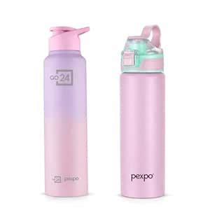PEXPO Craft 950ml - Pink&Purple Ombre and Arctic 800ml - Rosy Brown ...